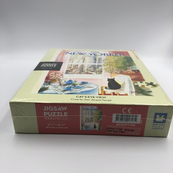 The New Yorker Jigsaw Puzzle Cat's Eye View W29 - Picture 5 of 5